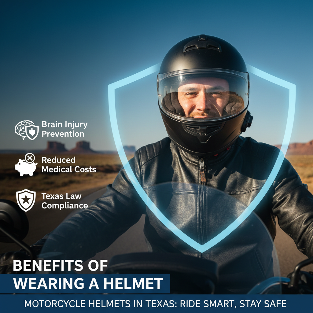 Benefits of Wearing a Helmet - are motorcycle helmets required in texas