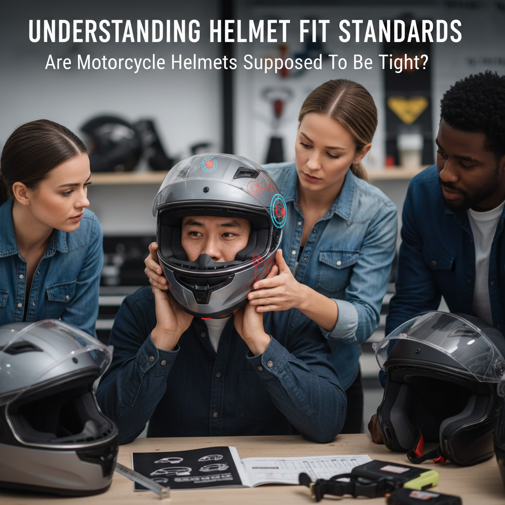 Understanding Helmet Fit Standards - are motorcycle helmets supposed to be tight