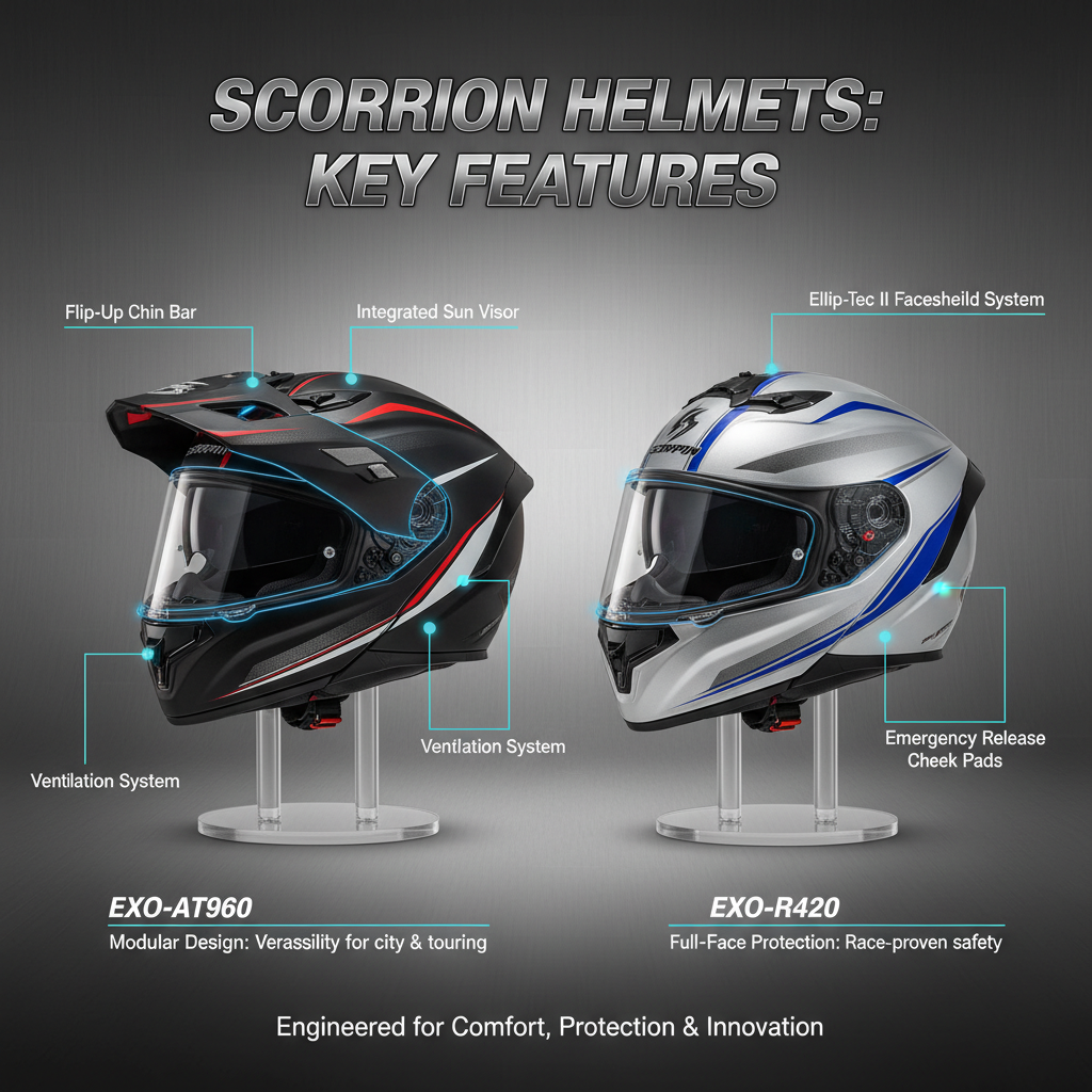 Key Features of Scorpion Helmets - are scorpion helmets good