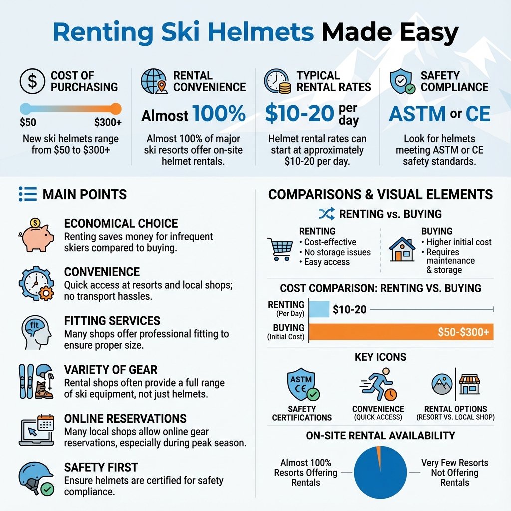 can you rent a ski helmet - Data Infographic and Statistics