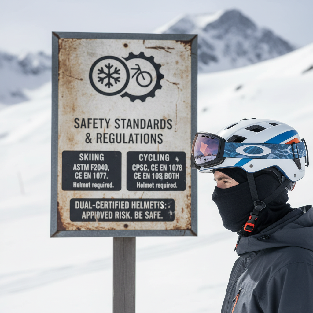 Safety Standards and Regulations - can you wear a bike helmet skiing