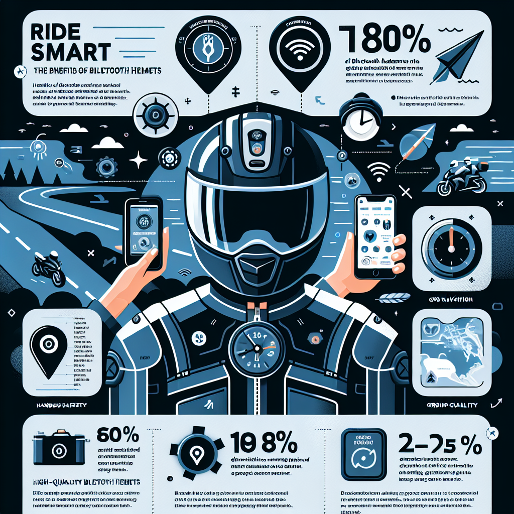 do motorcycle helmets have bluetooth - Data Infographic and Statistics