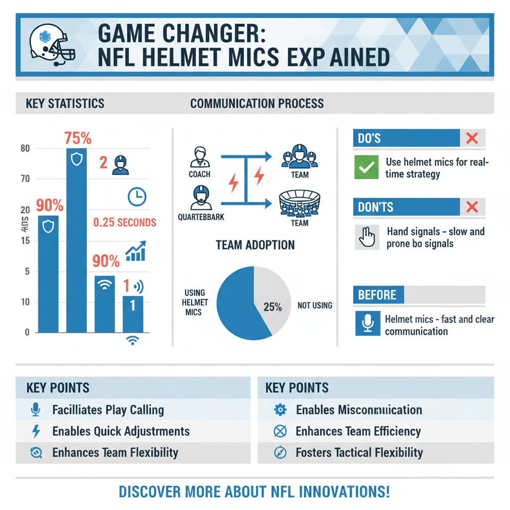 do nfl players have mics in their helmets - Data Infographic and Statistics