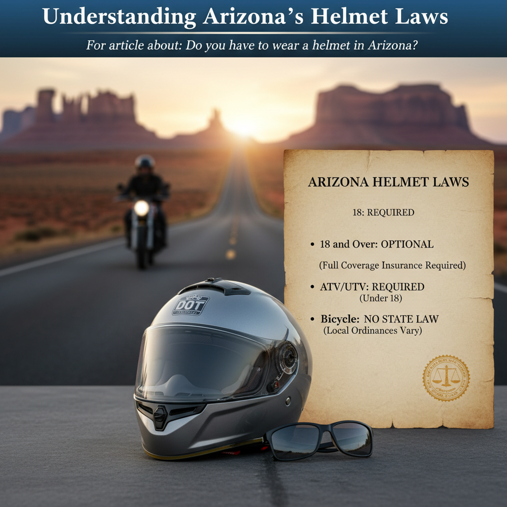 Understanding Arizona's Helmet Laws - do you have to wear a helmet in arizona