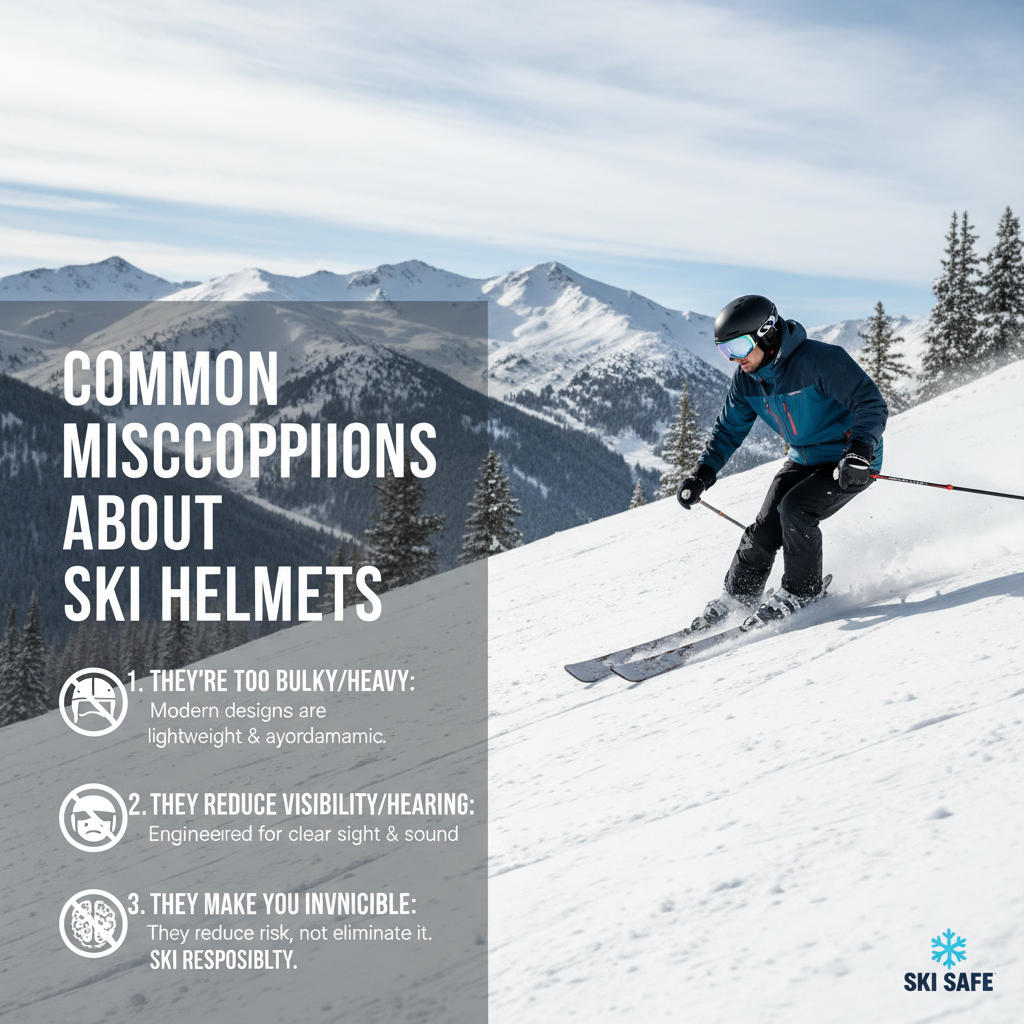 Common Misconceptions About Ski Helmets - do you have to wear a helmet skiing