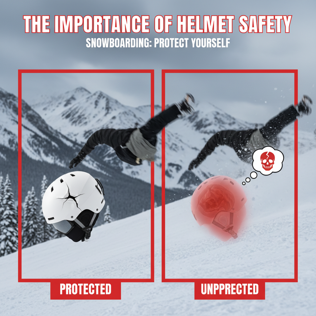 The Importance of Helmet Safety - do you have to wear a helmet snowboarding