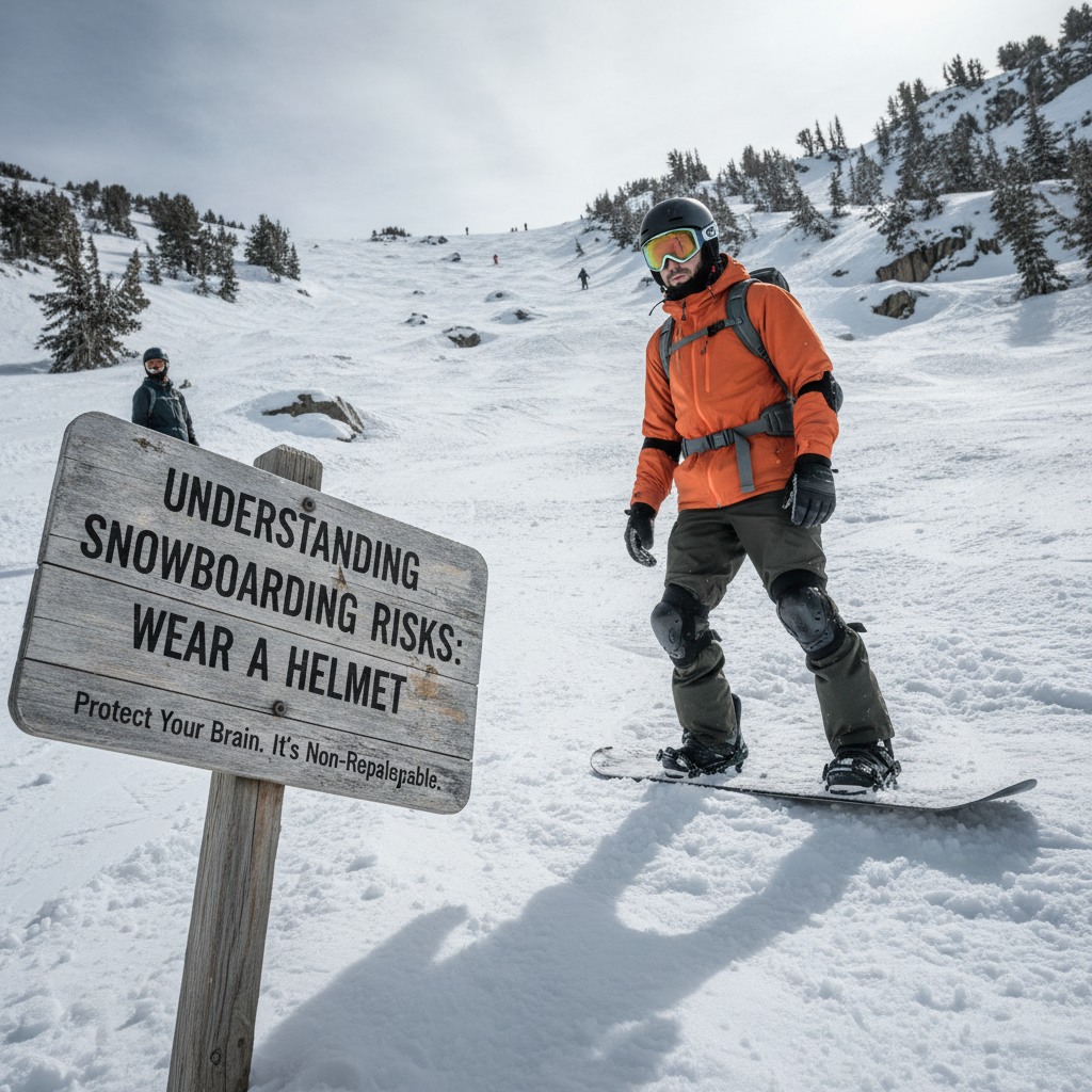 Understanding Snowboarding Risks - do you have to wear a helmet snowboarding
