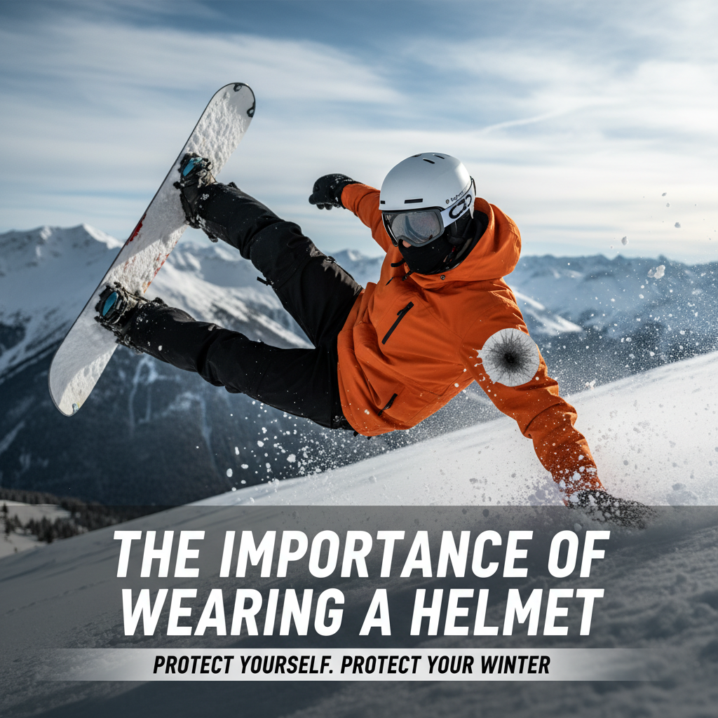 The Importance of Wearing a Helmet - do you have to wear a helmet when snowboarding