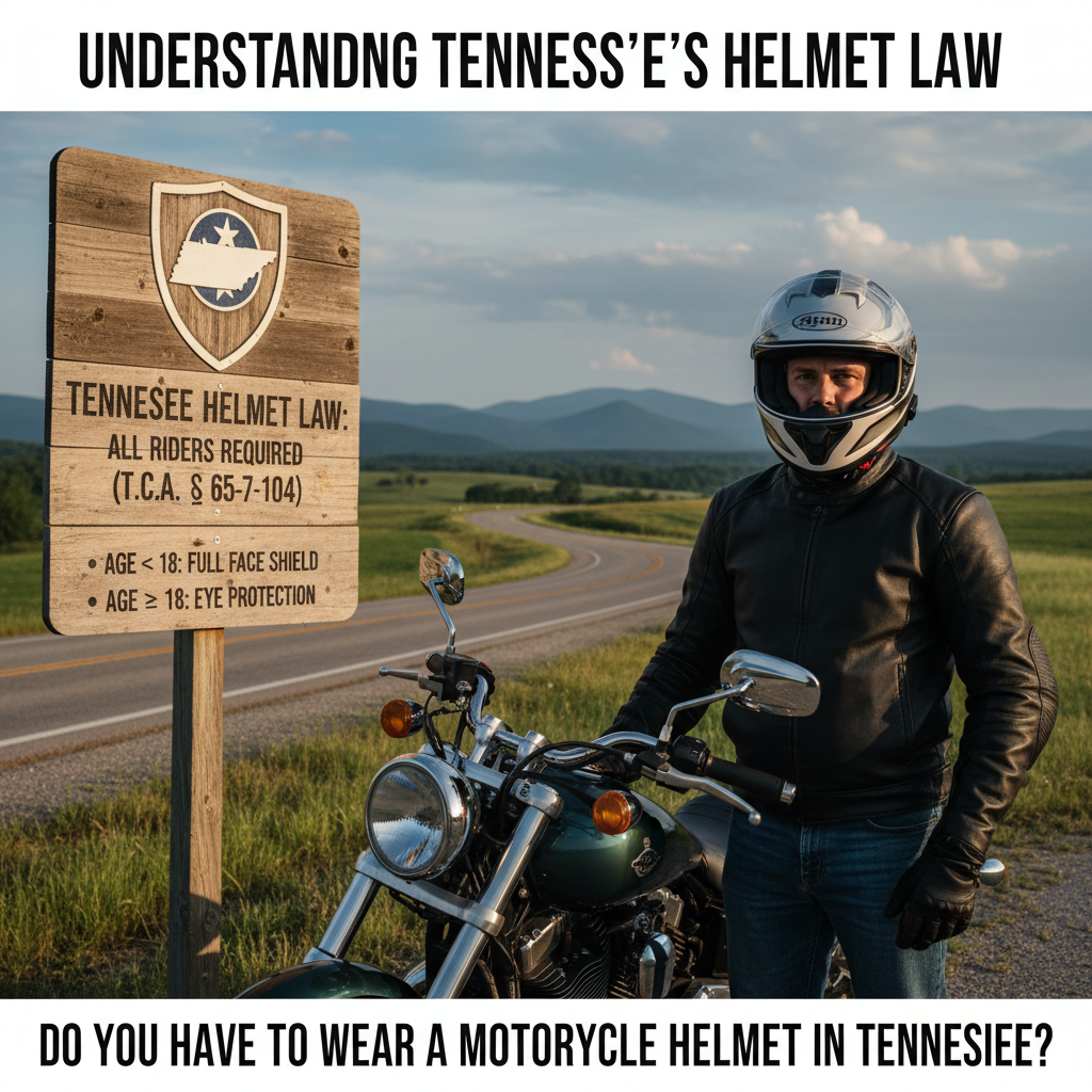 Understanding Tennessee's Helmet Law - do you have to wear a motorcycle helmet in tennessee