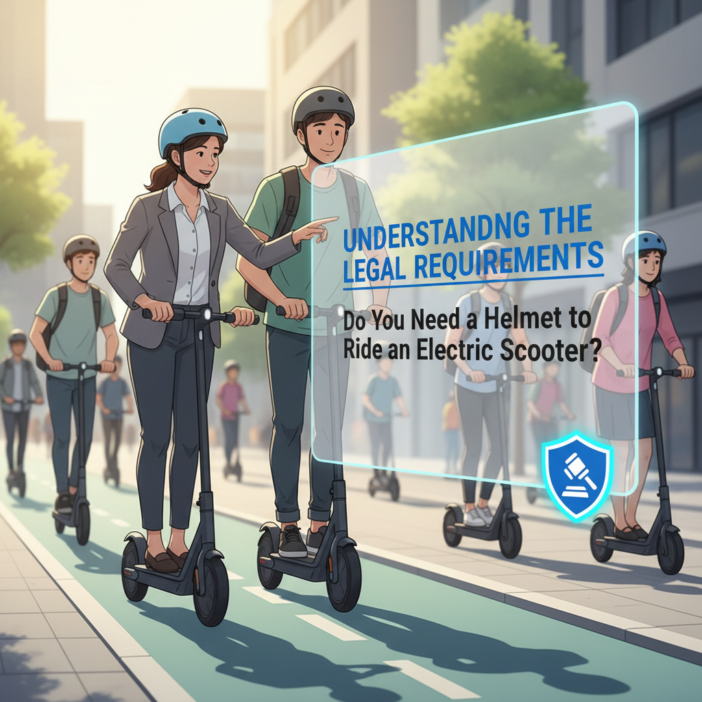 Understanding the Legal Requirements - do you need a helmet to ride electric scooter