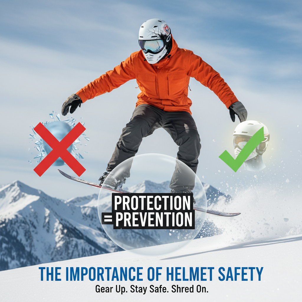 The Importance of Helmet Safety - do you need a helmet to snowboard