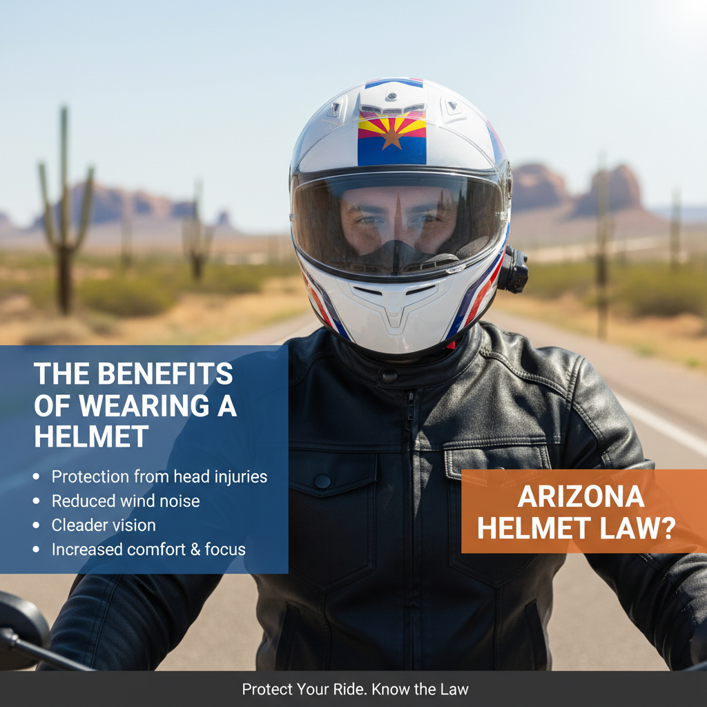 The Benefits of Wearing a Helmet - does arizona have a helmet law for motorcycles