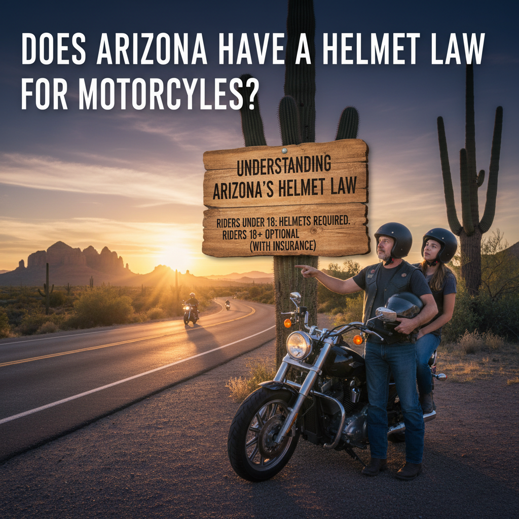 Understanding Arizona's Helmet Law - does arizona have a helmet law for motorcycles