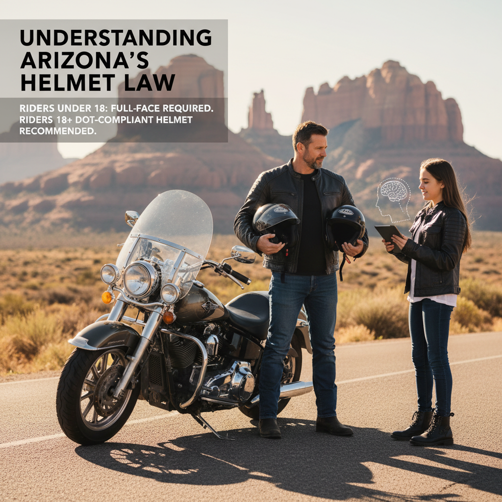 Understanding Arizona's Helmet Law - does arizona have a motorcycle helmet law