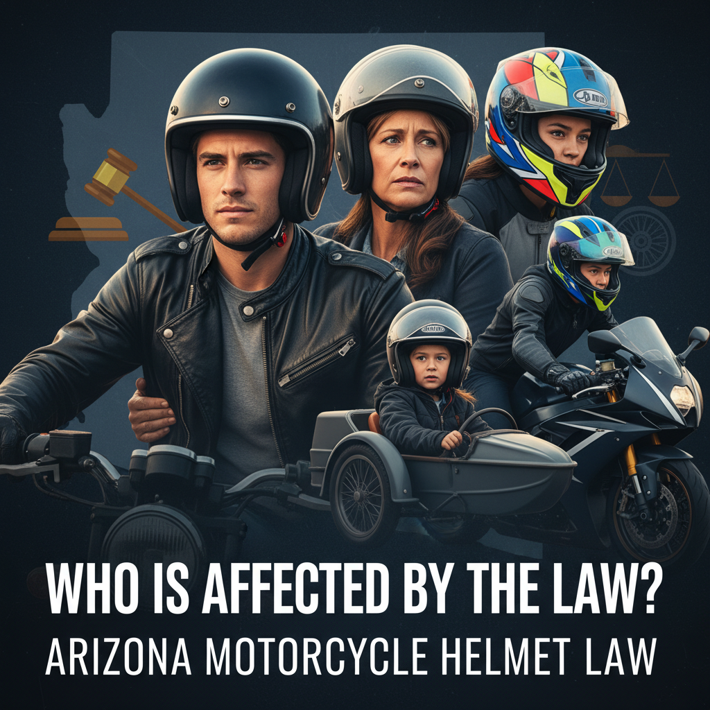 Who is Affected by the Law? - does arizona have a motorcycle helmet law