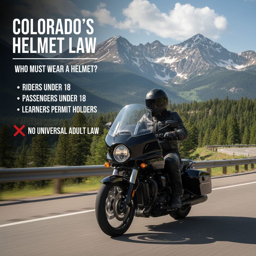 What is Colorado's Helmet Law? - does colorado have a helmet law