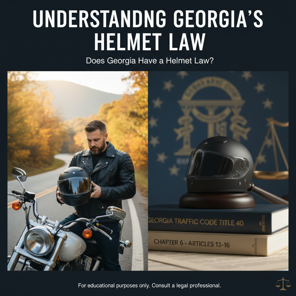 Understanding Georgia's Helmet Law - does georgia have a helmet law
