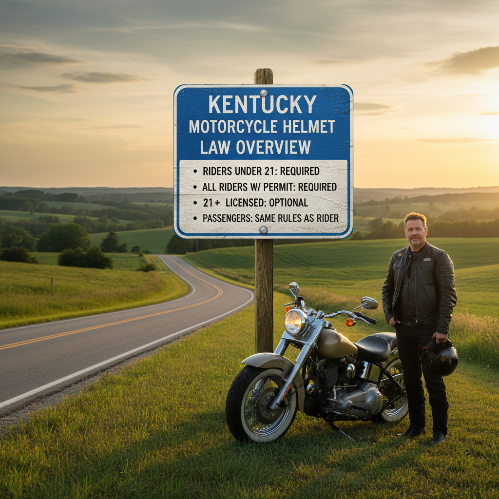 Overview of Kentucky's Motorcycle Helmet Law - does kentucky have a motorcycle helmet law
