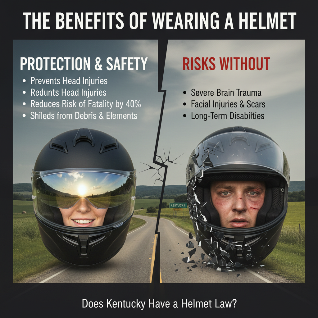 The Benefits of Wearing a Helmet - does kentucky have helmet law