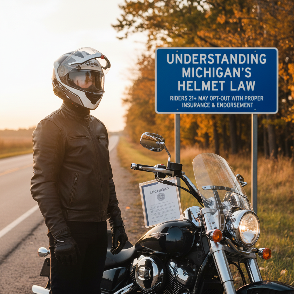 Understanding Michigan's Helmet Law - does michigan have helmet law