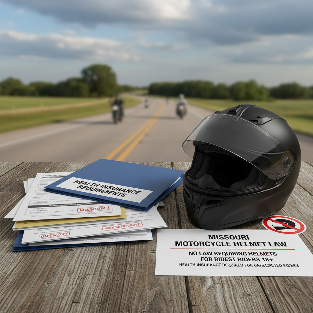 Health Insurance Requirements - does missouri have a motorcycle helmet law
