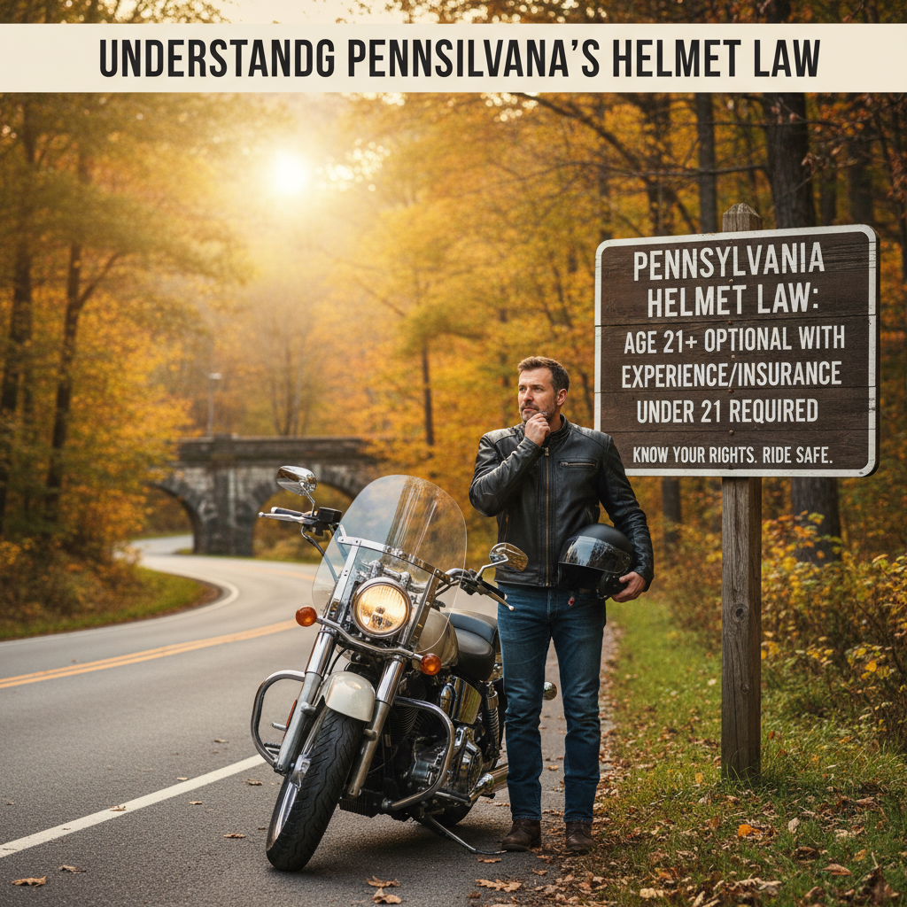 Understanding Pennsylvania's Helmet Law - does pennsylvania have a helmet law