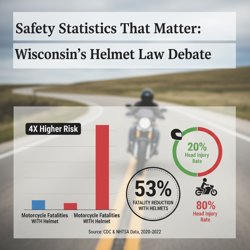 Safety Statistics That Matter - does wisconsin have helmet law