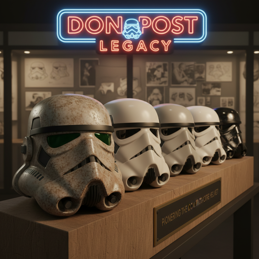 Understanding the Don Post Legacy - don post stormtrooper helmet