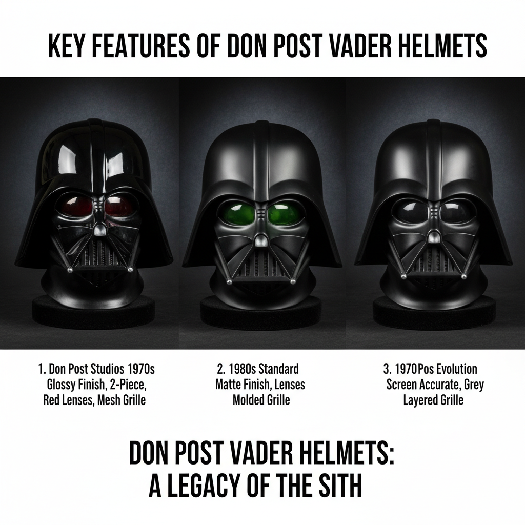 Key Features of Don Post Vader Helmets - don post vader helmet