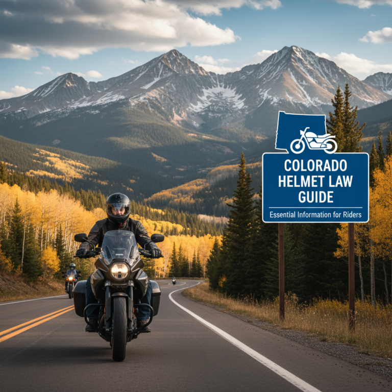 The Essential Helmet Law Guide for Colorado Riders