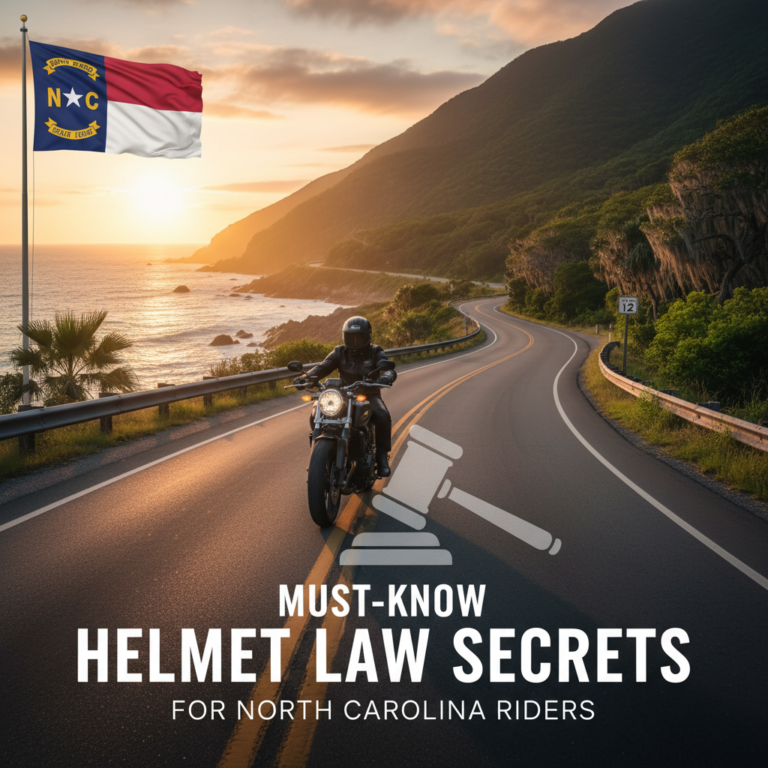 Must-Know Helmet Law Secrets for North Carolina Riders