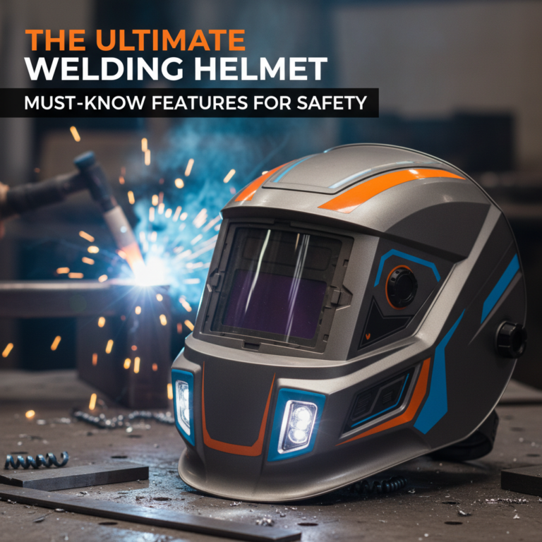 The Ultimate Welding Helmet: Must-Know Features for Safety
