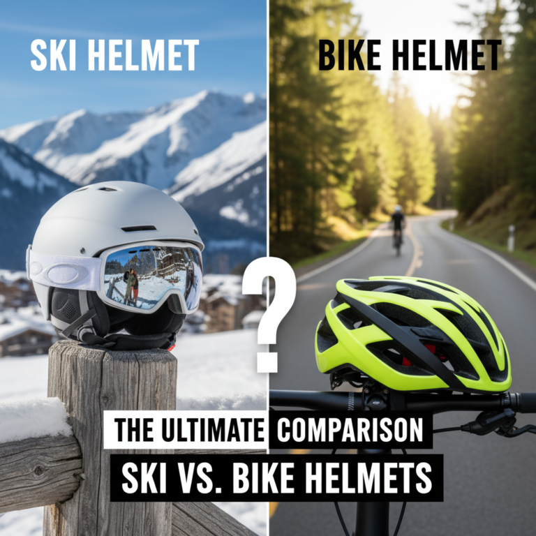 The Ultimate Comparison: Ski vs. Bike Helmets