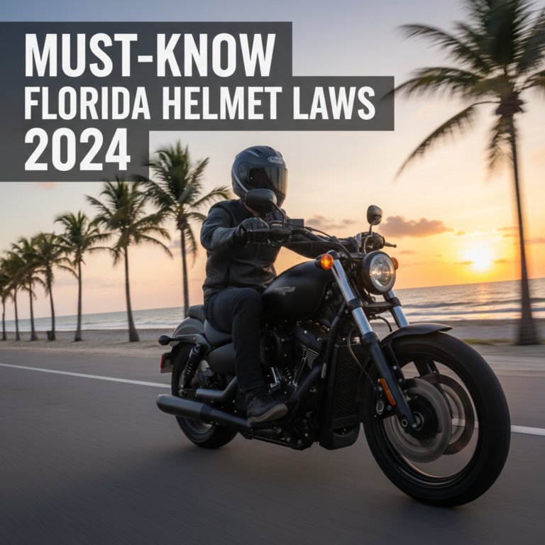 Must-Know Helmet Laws for Florida Riders in 2024
