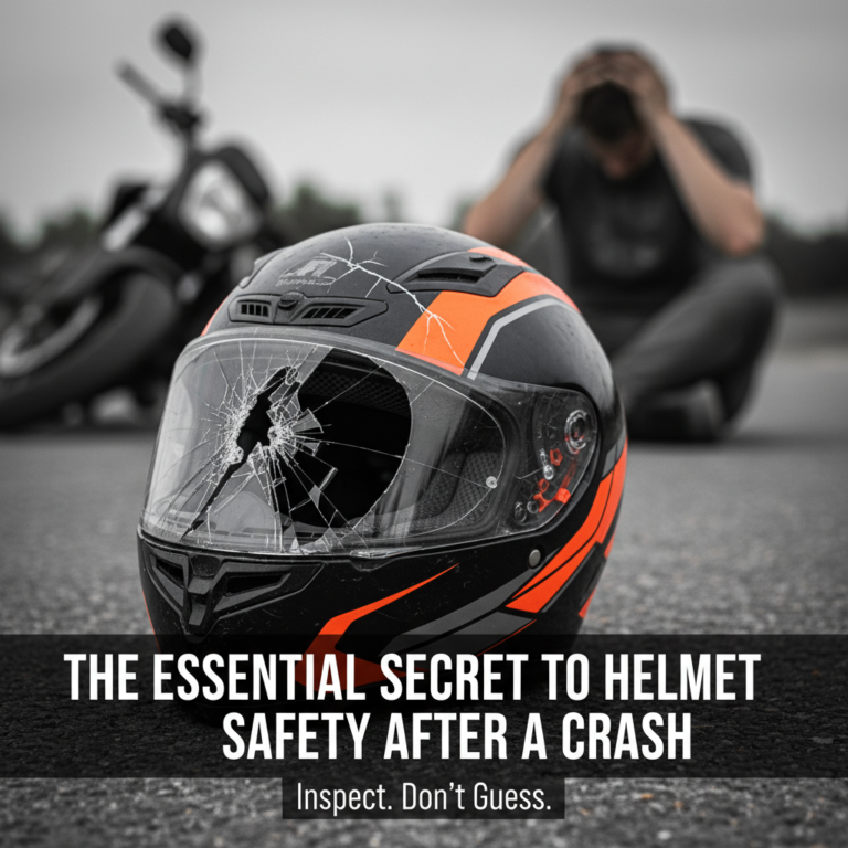 The Essential Secret to Helmet Safety After a Crash