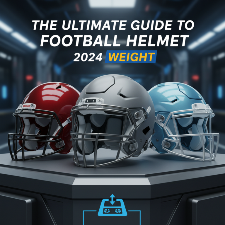 The Ultimate Guide to Football Helmet Weight in 2024