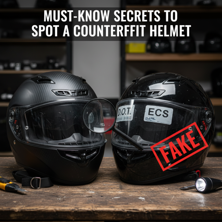 Must-Know Secrets to Spot a Counterfeit Helmet