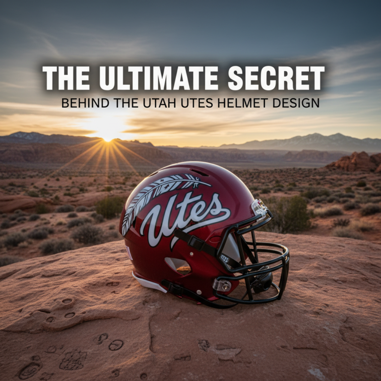 The Ultimate Secret Behind the Utah Utes Helmet Design