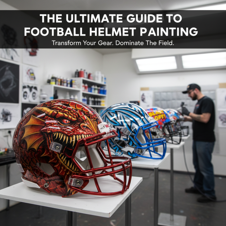 The Ultimate Guide to Getting Your Football Helmet Painted