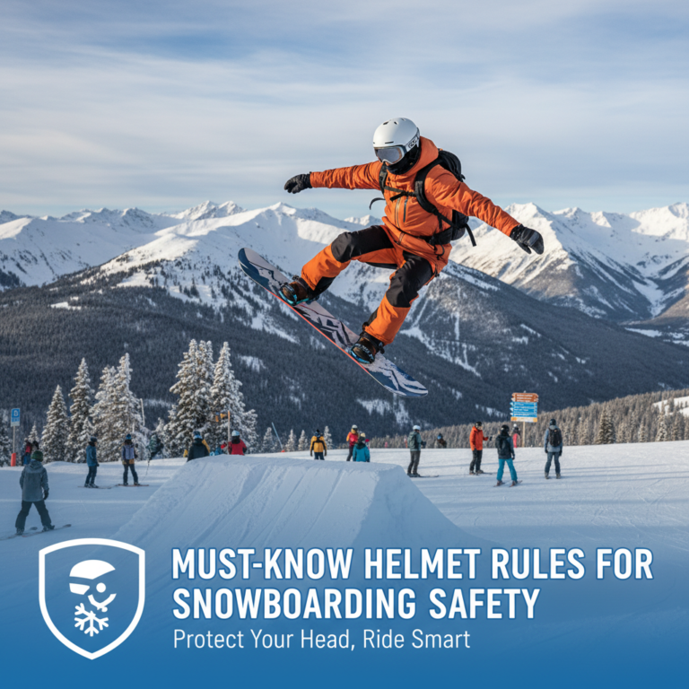 Must-Know Helmet Rules for Snowboarding Safety
