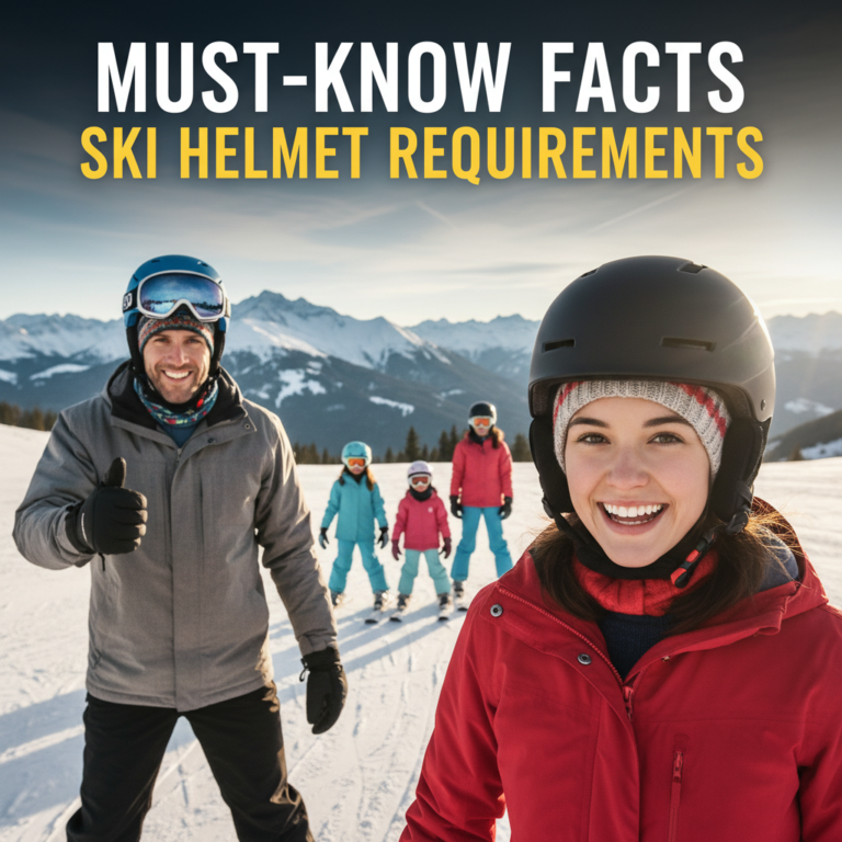 **Must-Know Facts About Ski Helmet Requirements**