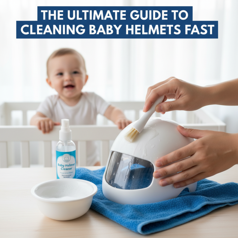 The Ultimate Guide to Cleaning Baby Helmets Fast