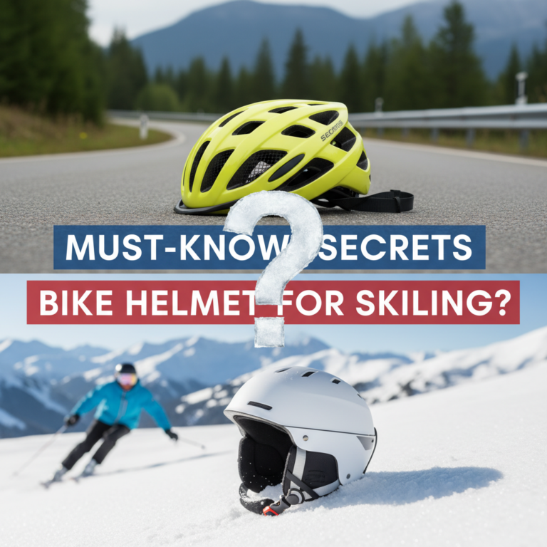 **Must-Know Secrets: Can You Use a Bike Helmet for Skiing?**