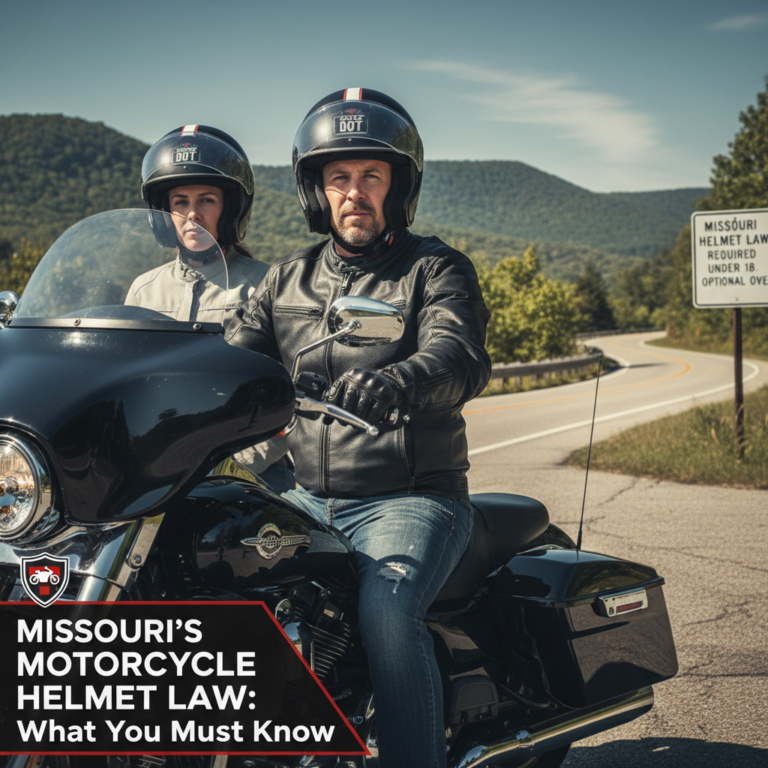Missouri’s Motorcycle Helmet Law: What You Must Know