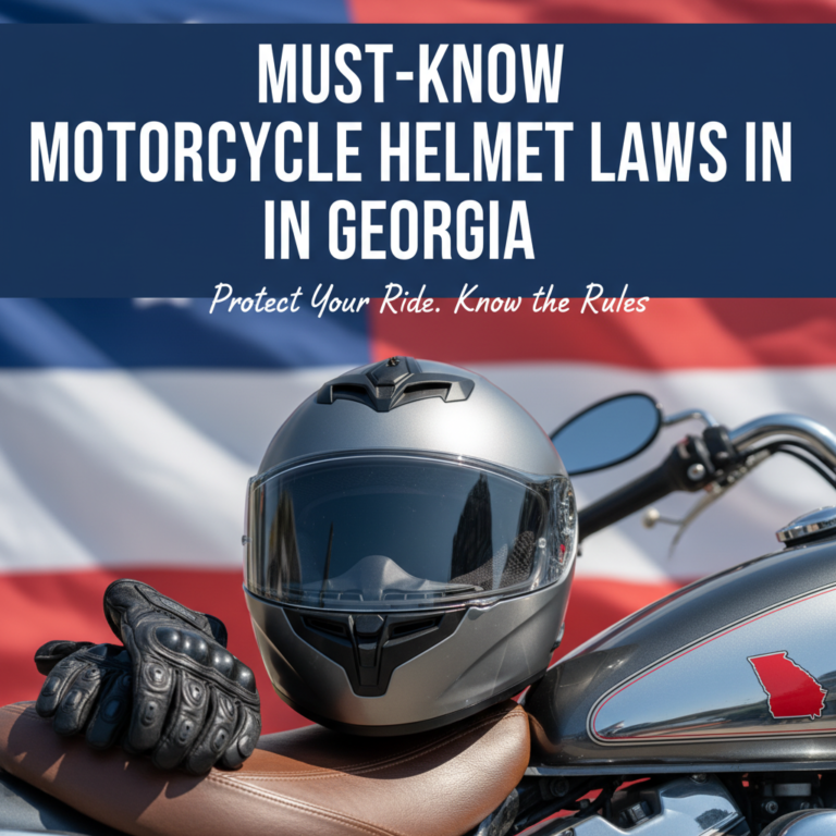 **Must-Know Motorcycle Helmet Laws in Georgia**