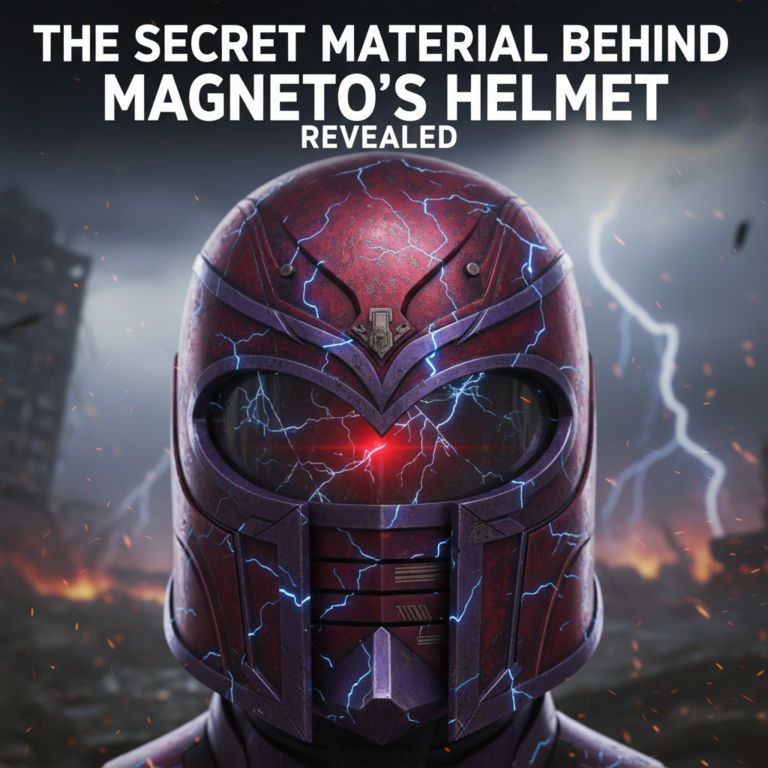 The Secret Material Behind Magneto’s Helmet Revealed