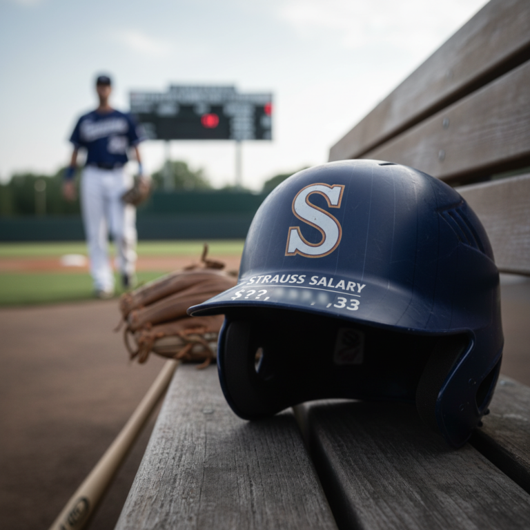 The Secret Amount Strauss Paid for MLB Helmet Ads