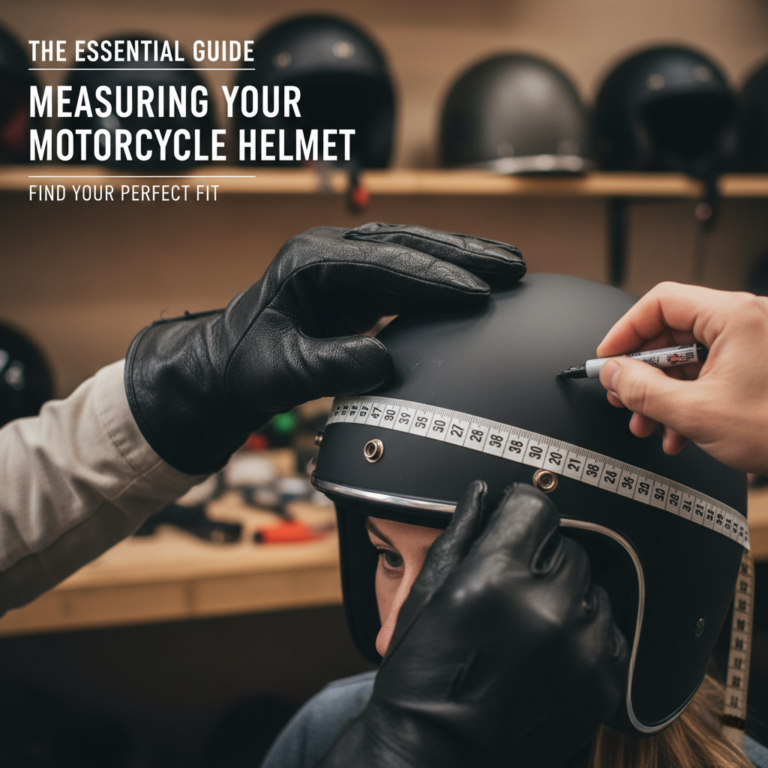 The Essential Guide to Measuring Your Motorcycle Helmet