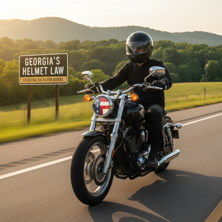 Georgia’s Helmet Law: Essential Facts Every Rider Must Know