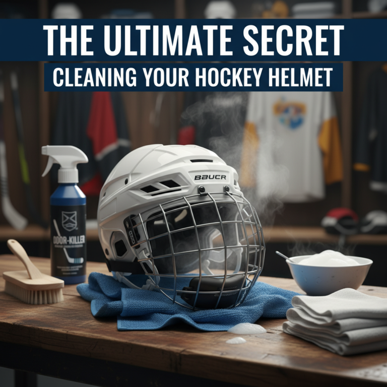 The Ultimate Secret to Cleaning Your Hockey Helmet